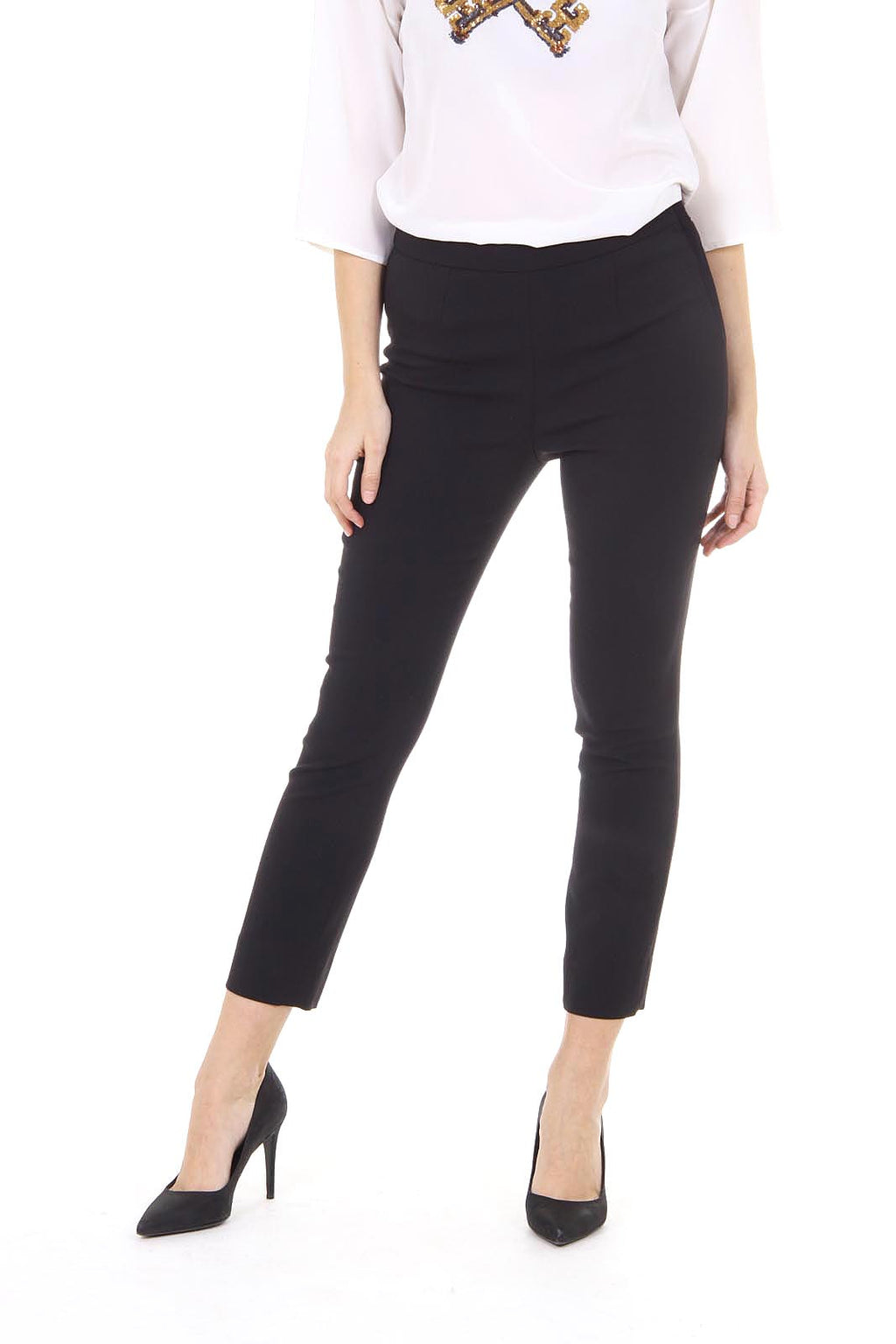 Pantaloni da donna Dolce & Gabbana FT47XT FUCC5 N0000