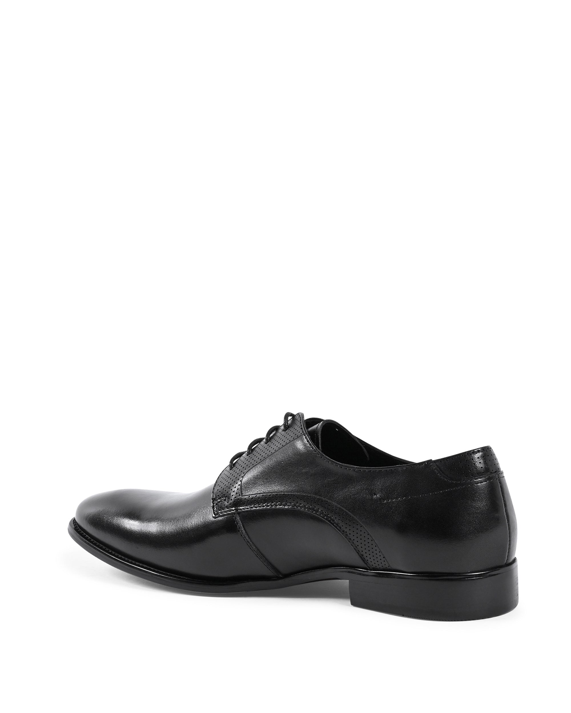 19V69 Italia Scarpe classiche da uomo nere YO X9005-1 NERO