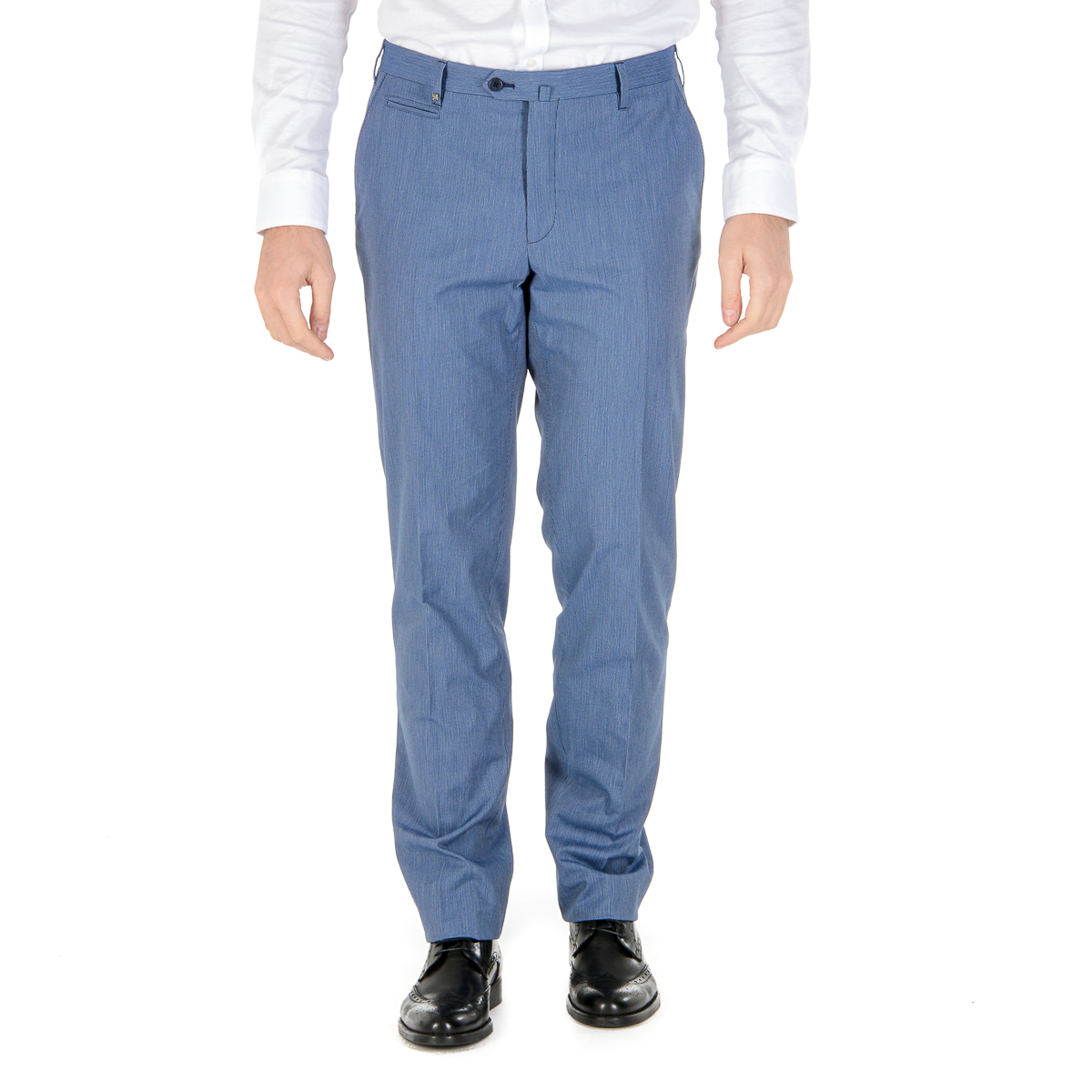 Corneliani Pantaloni Uomo Azzurro