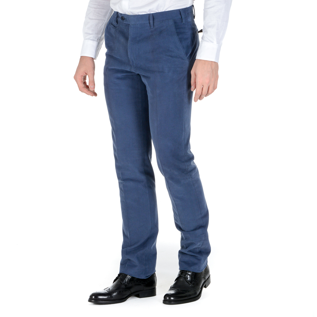 Corneliani Pantaloni Uomo Blu