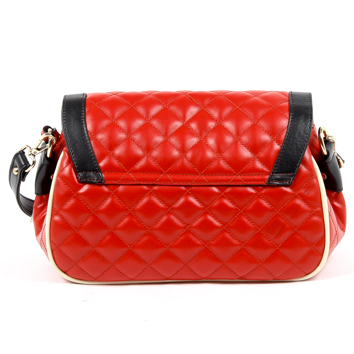 Borsa a mano da donna Andrew Charles rossa DOMINIQUE