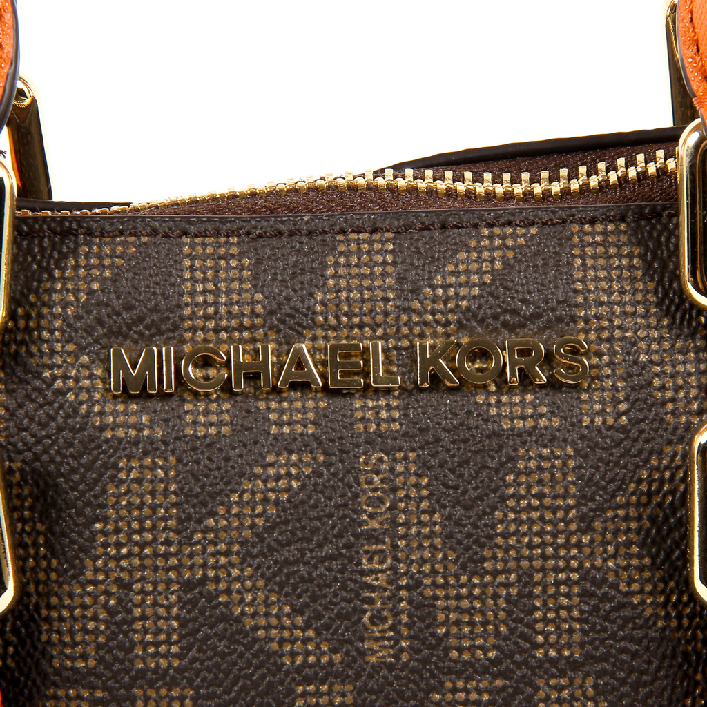 Borsa a mano da donna Michael Kors CIARA 35S7GC6M8B BROWN TANG