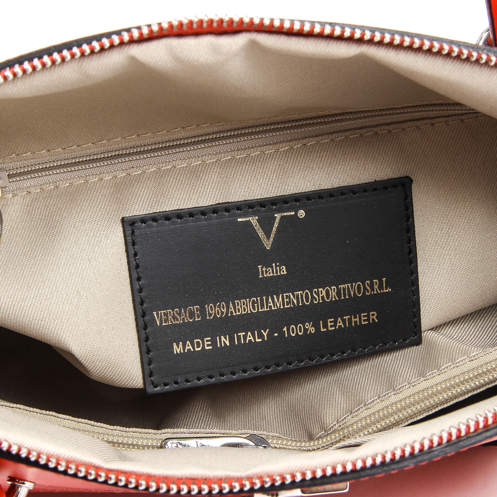 V 1969 Italia Womens Handbag V003-S RUGA ROSSO