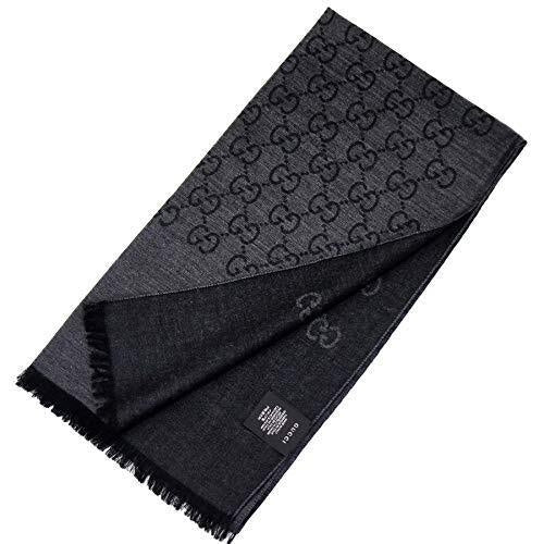 Gucci sciarpa uomo 45x180 nero
