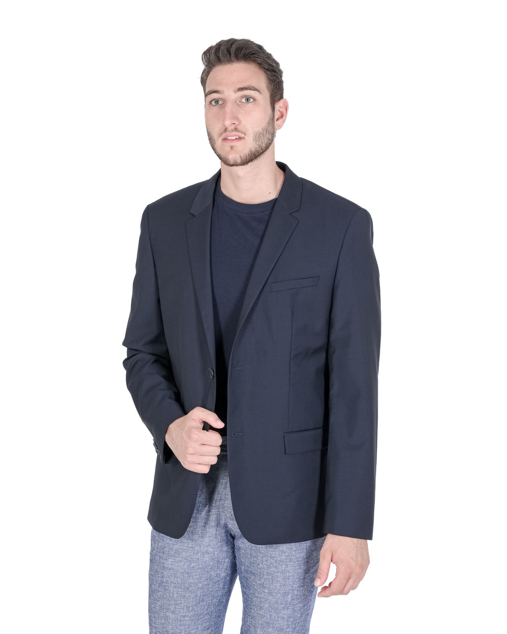 Calvin Klein Blazer da uomo blu K1EK101171478
