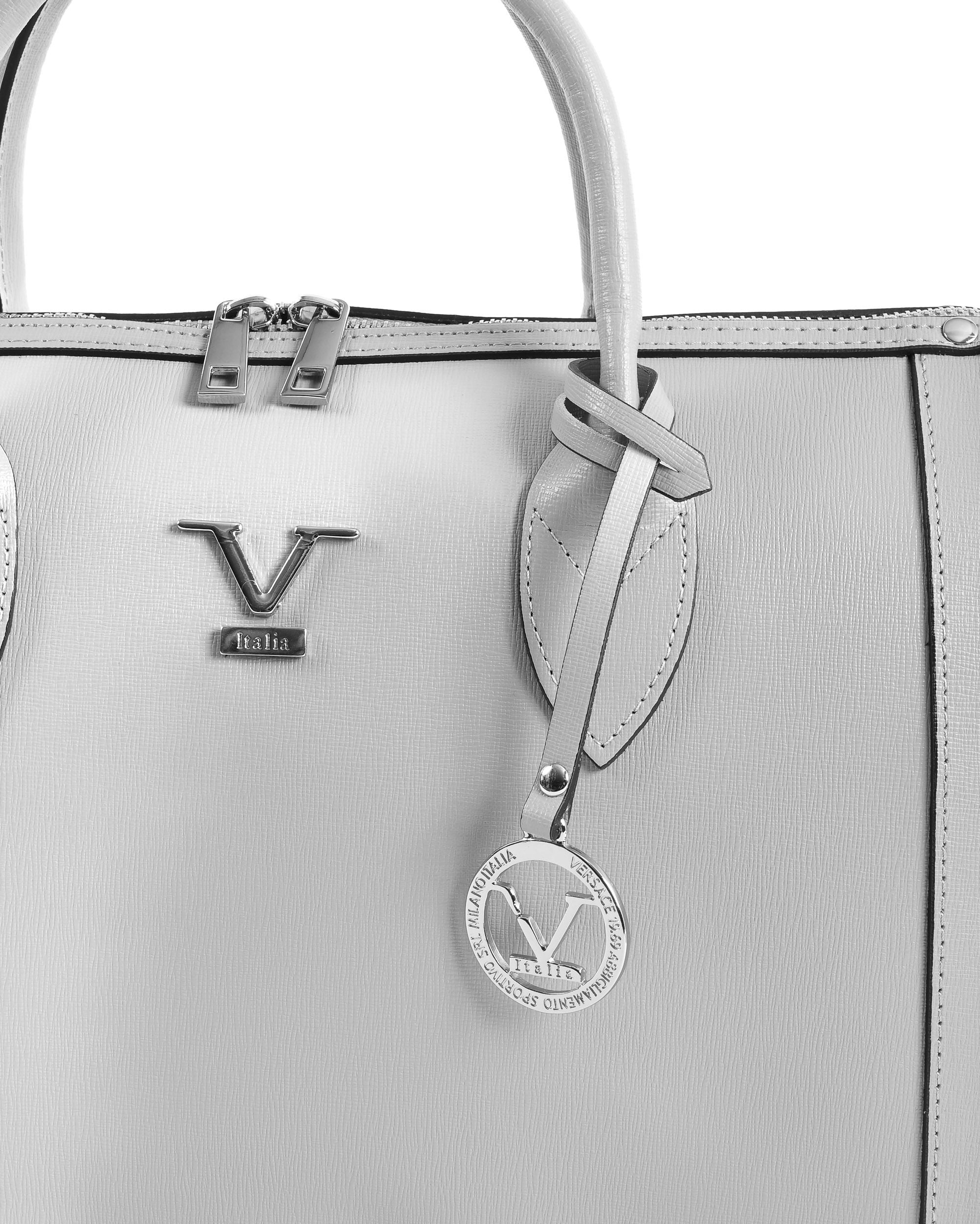 Borsa Donna V Italia Grigia V014-S SAFFIANO GRIGIO