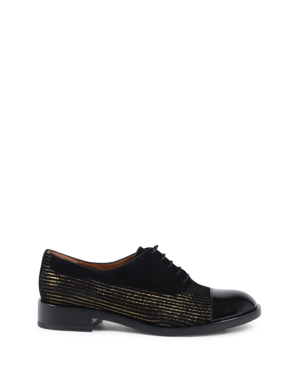 Fratelli Rossetti Womens Lace Up Shoe Black 66094 GLOSS NERO