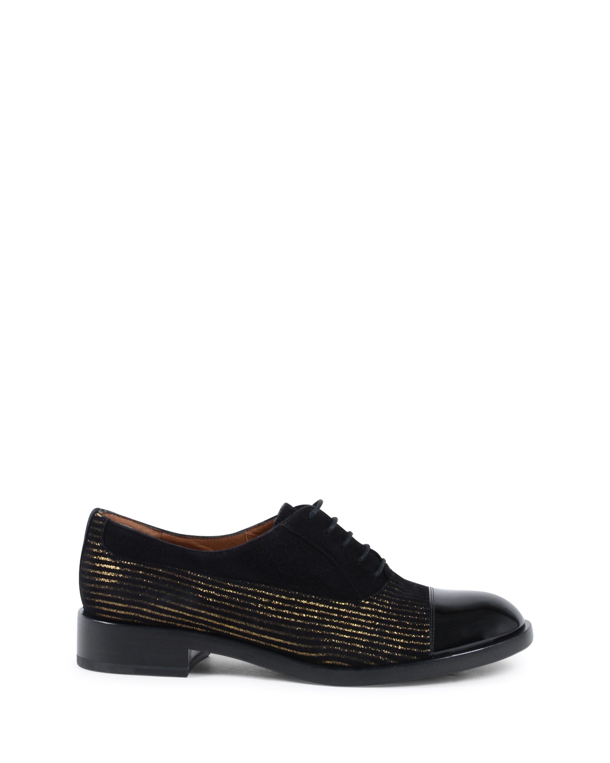 Fratelli Rossetti Womens Lace Up Shoe Black 66094 GLOSS NERO