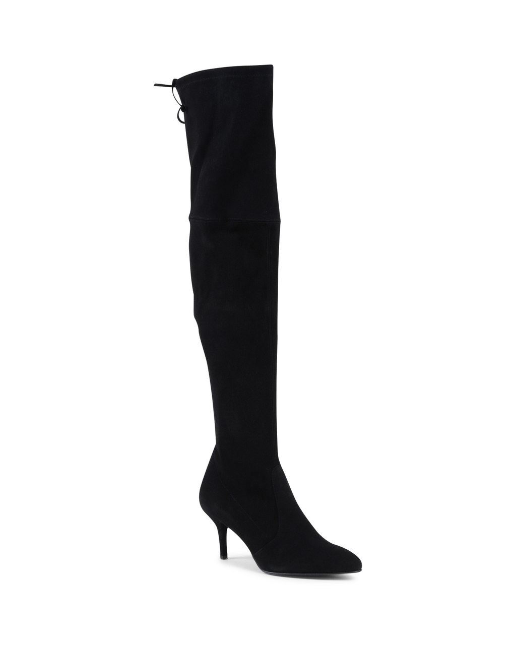 Stivale alto da donna Stuart Weitzman nero TIEMODEL