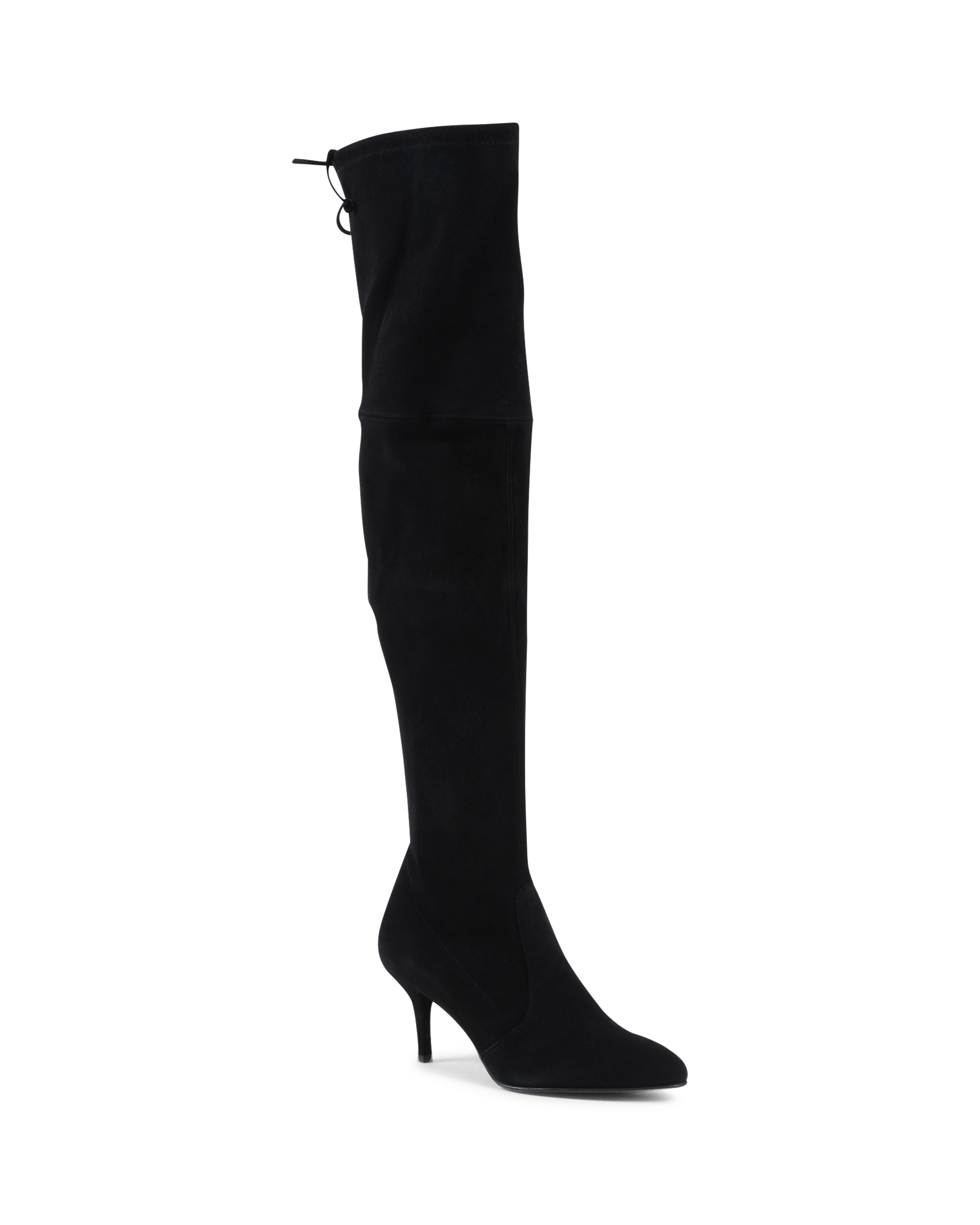Stivale alto da donna Stuart Weitzman nero TIEMODEL