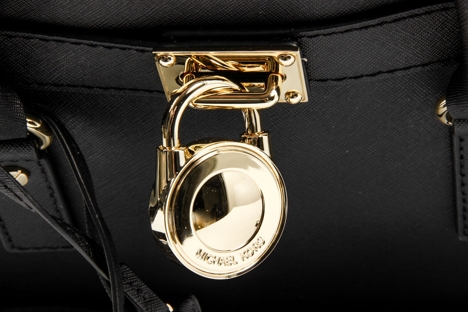 Borsa a mano grande in pelle Hamilton da donna Michael Kors