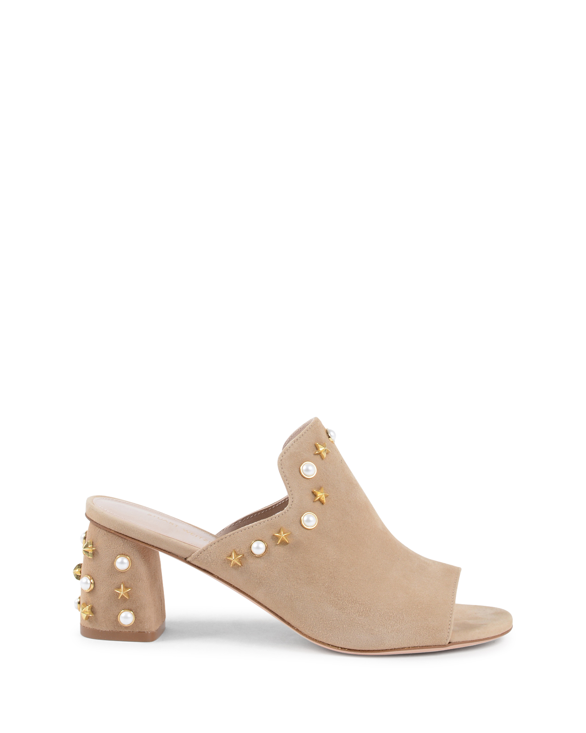 Sandalo mulo da donna Stuart Weitzman Beige DOHICKEY