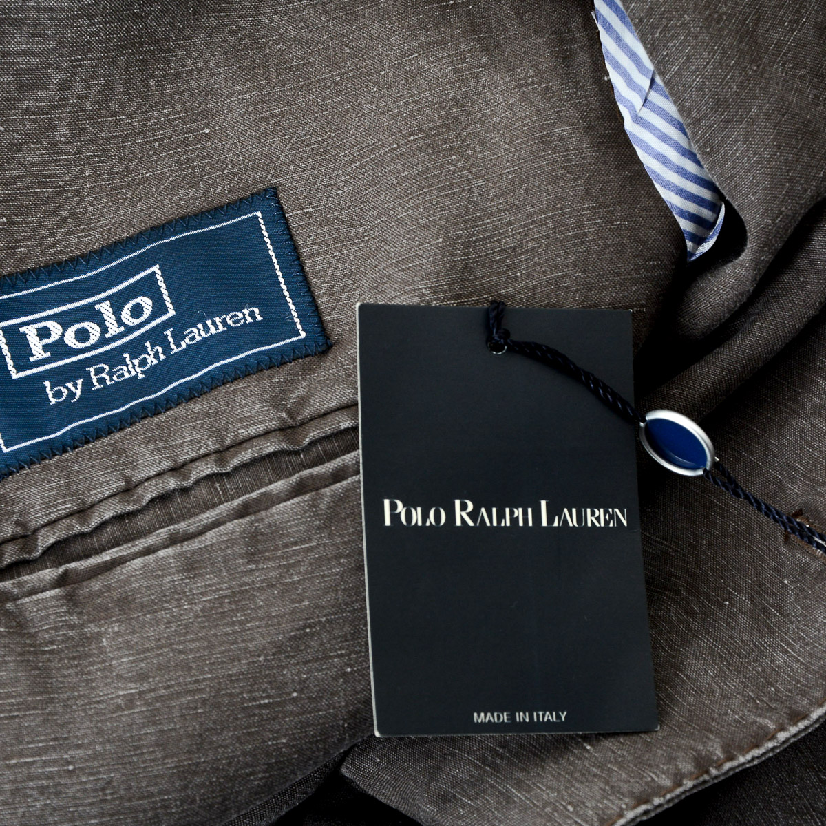 Polo by Ralph Lauren Giacca da uomo a maniche lunghe grigia