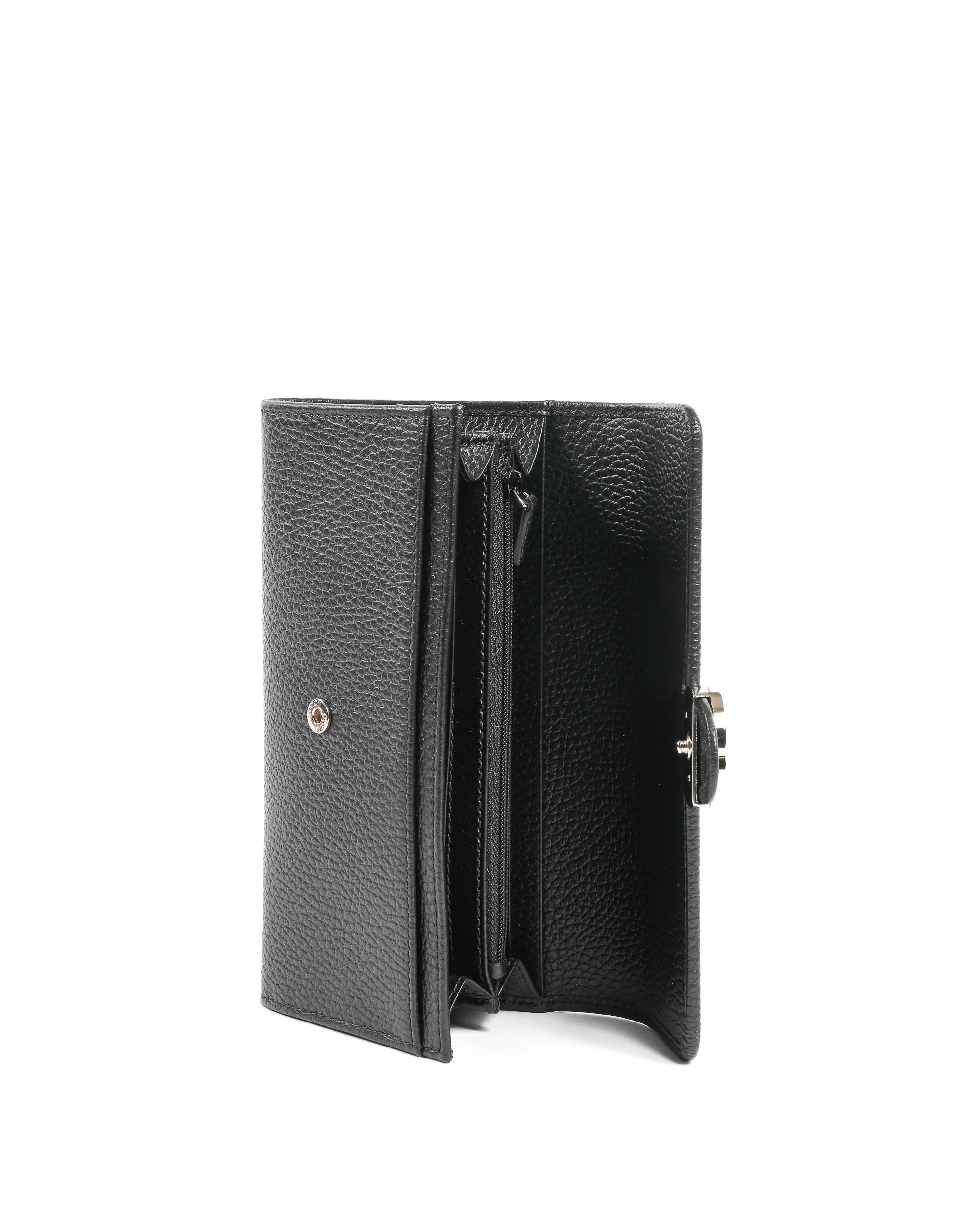 Portafoglio Gucci in pelle con chiusura a incastro 615524 CAO0G 1000