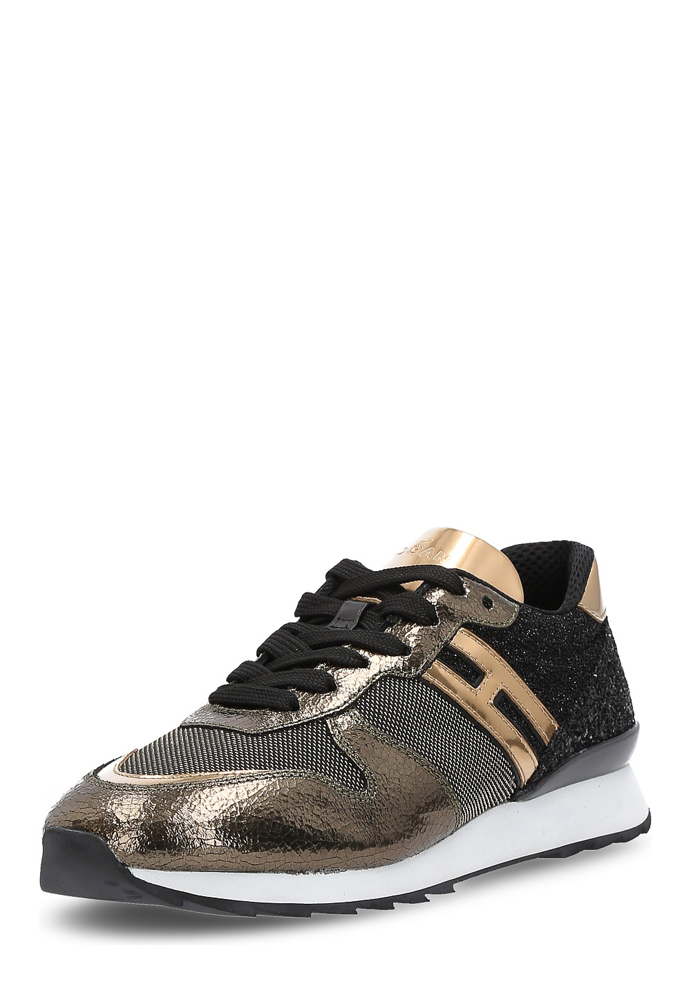 Hogan Sneaker Donna Nero Rebel HXW2610Y930HMR0L5J