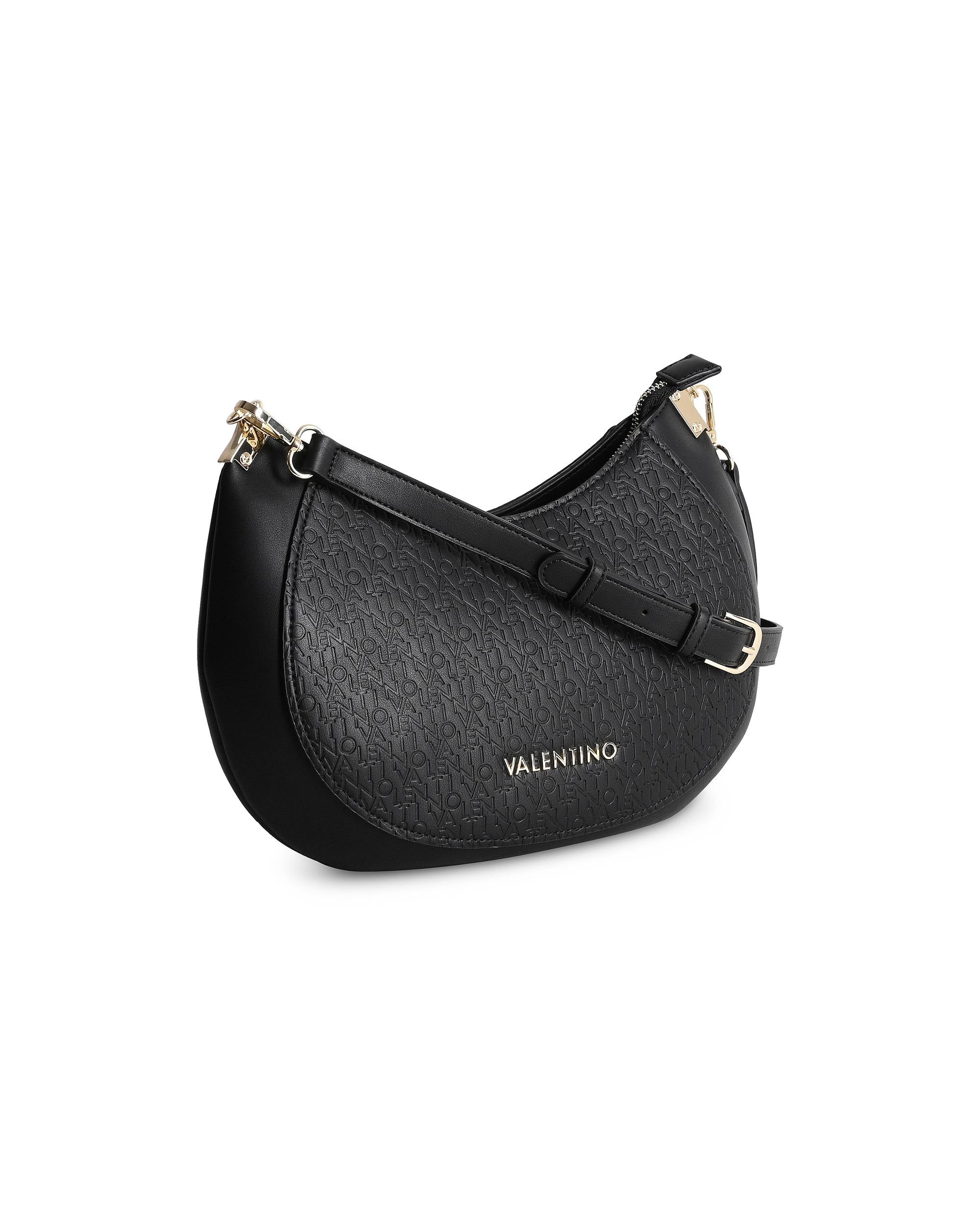 Valentino Womens Shoulder Bag VBS9C707 001 NERO