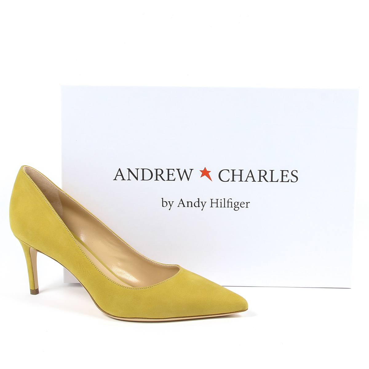 Andrew Charles By Andy Hilfiger - Décolleté da donna gialle HOUSTON