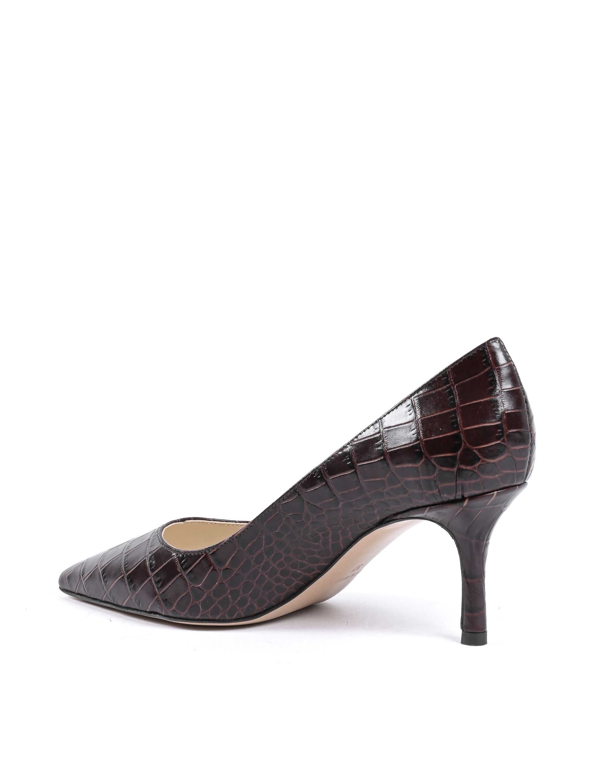 Décolleté Donna 19V69 Italia Marrone Scuro INES65 COCCO MARRONE
