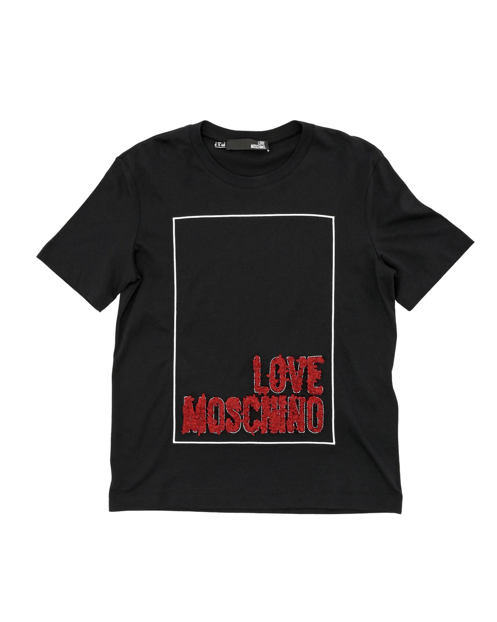 T-shirt da donna Love Moschino W 4 H06 14 M 3517 C74 NERO