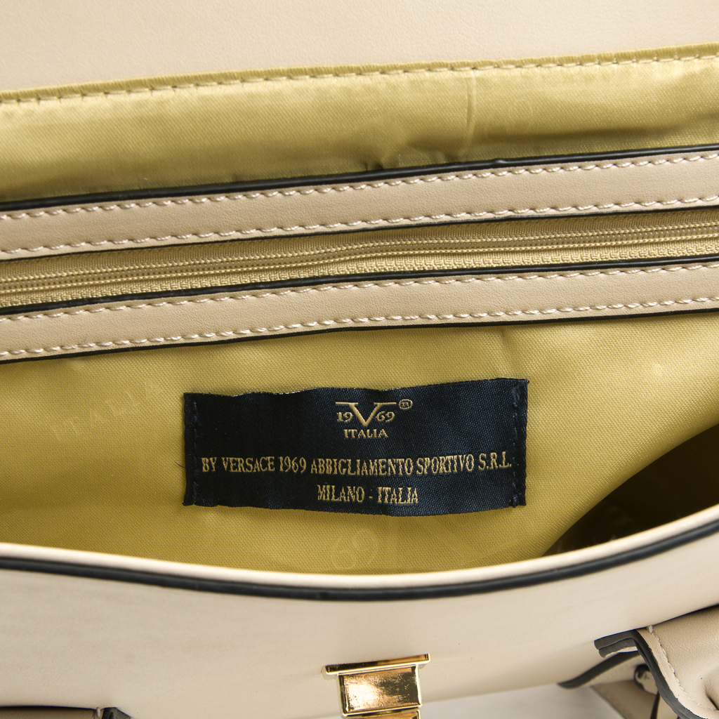 V 1969 Italia Borsa da donna beige SALLY