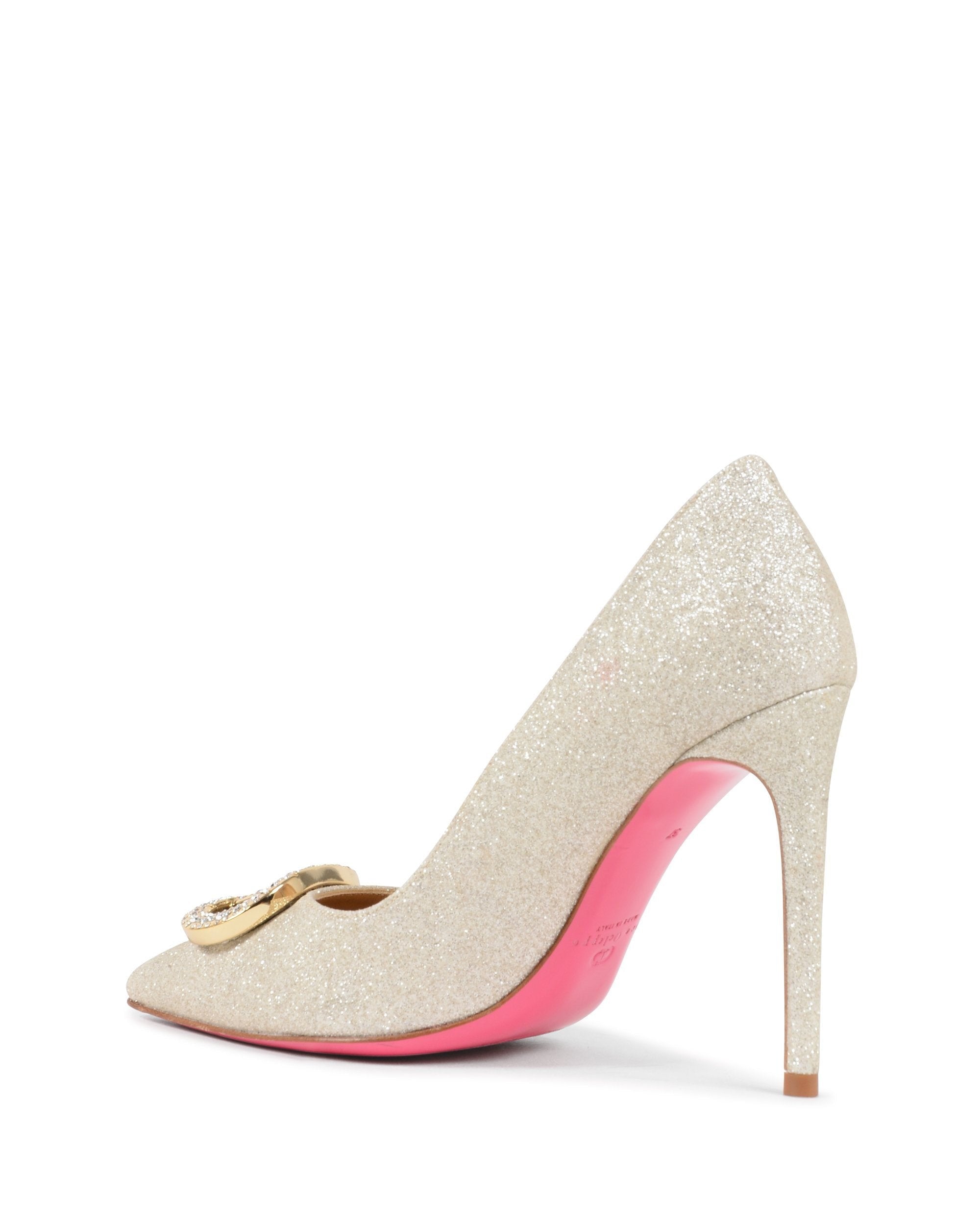 Cindarella Pump Platino Brillante