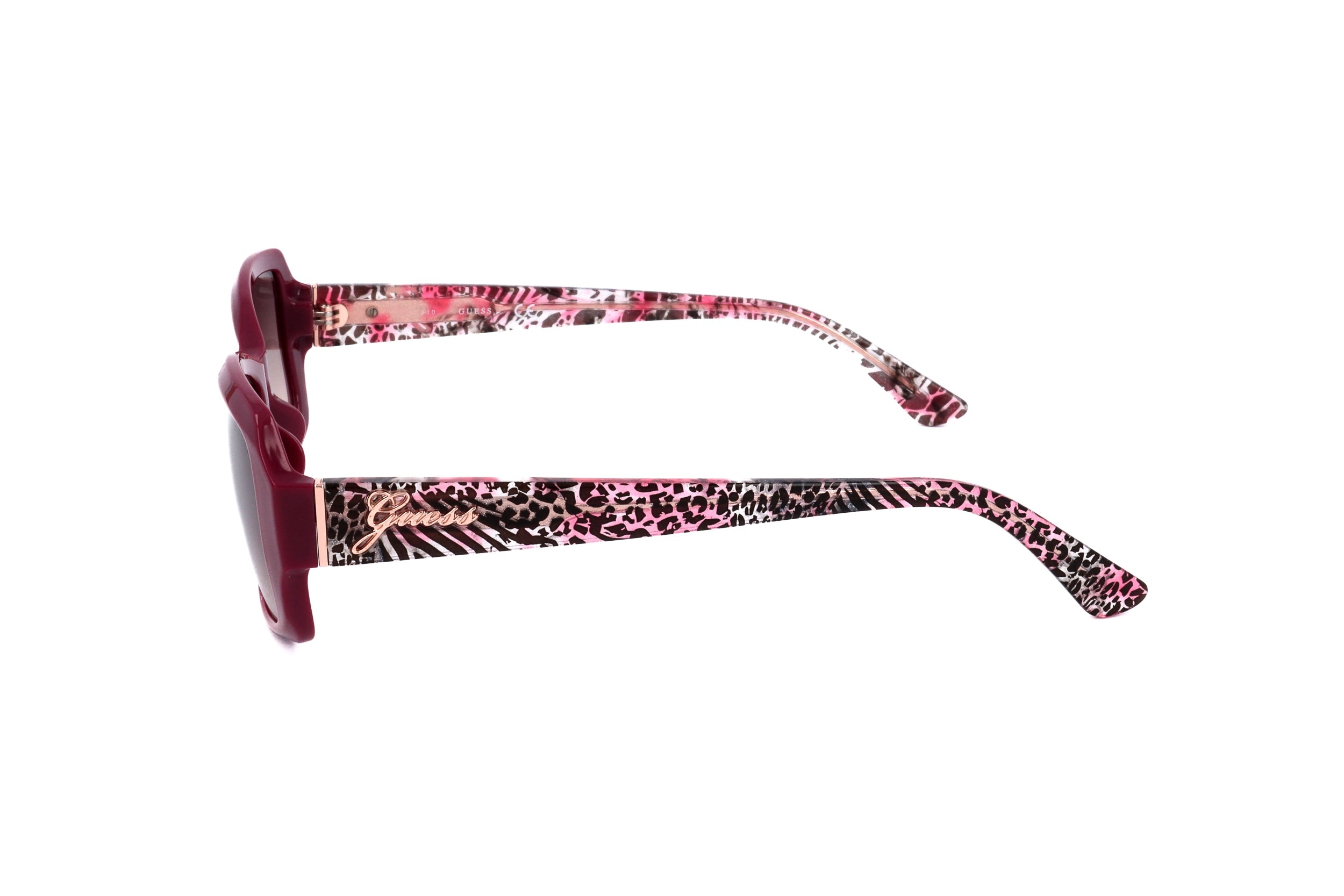 Occhiali da sole da donna Guess GU7683 72F 55 17 140 ROSA LUCIDO