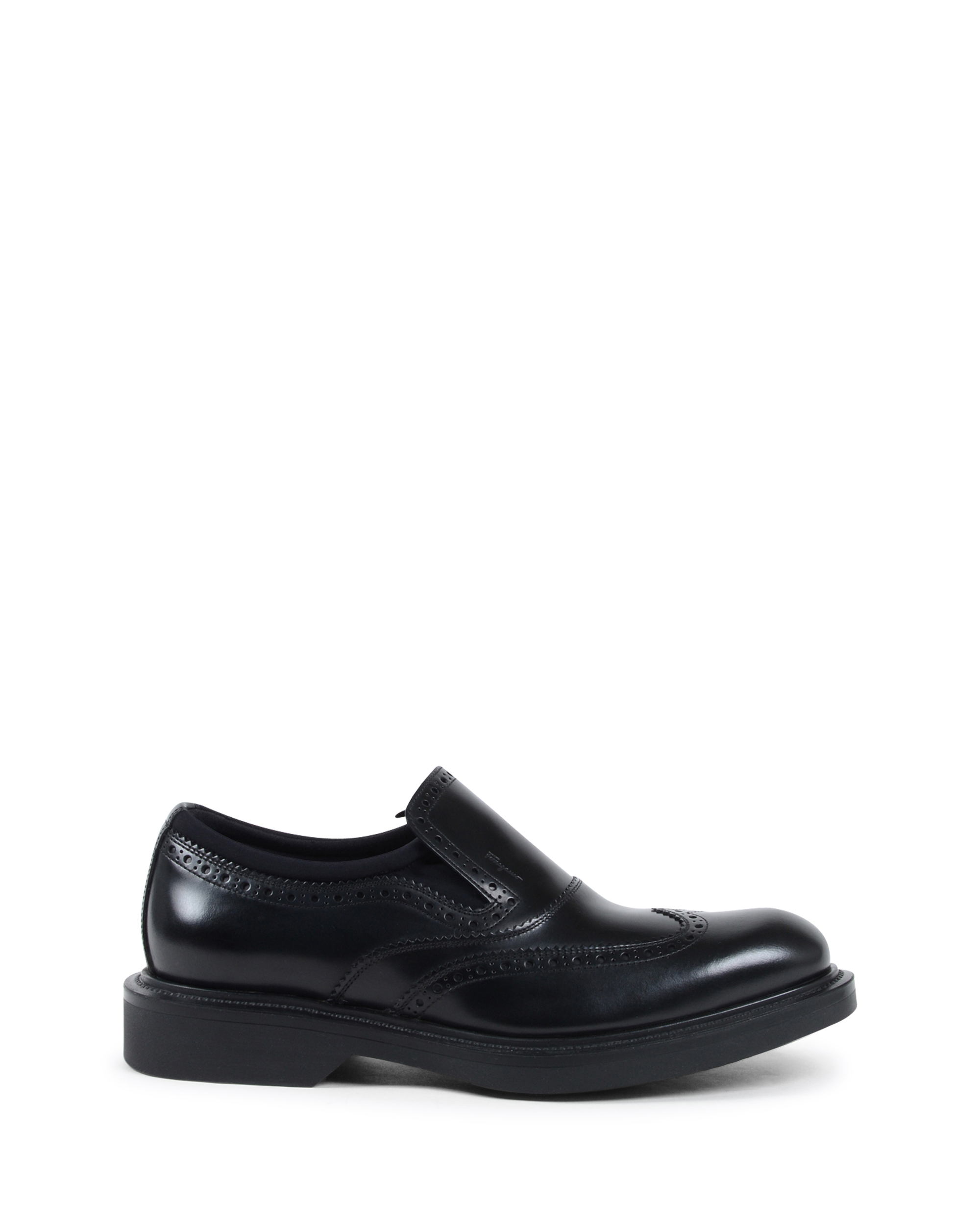 Salvatore Ferragamo Uomo Brogue Nero DOWLING