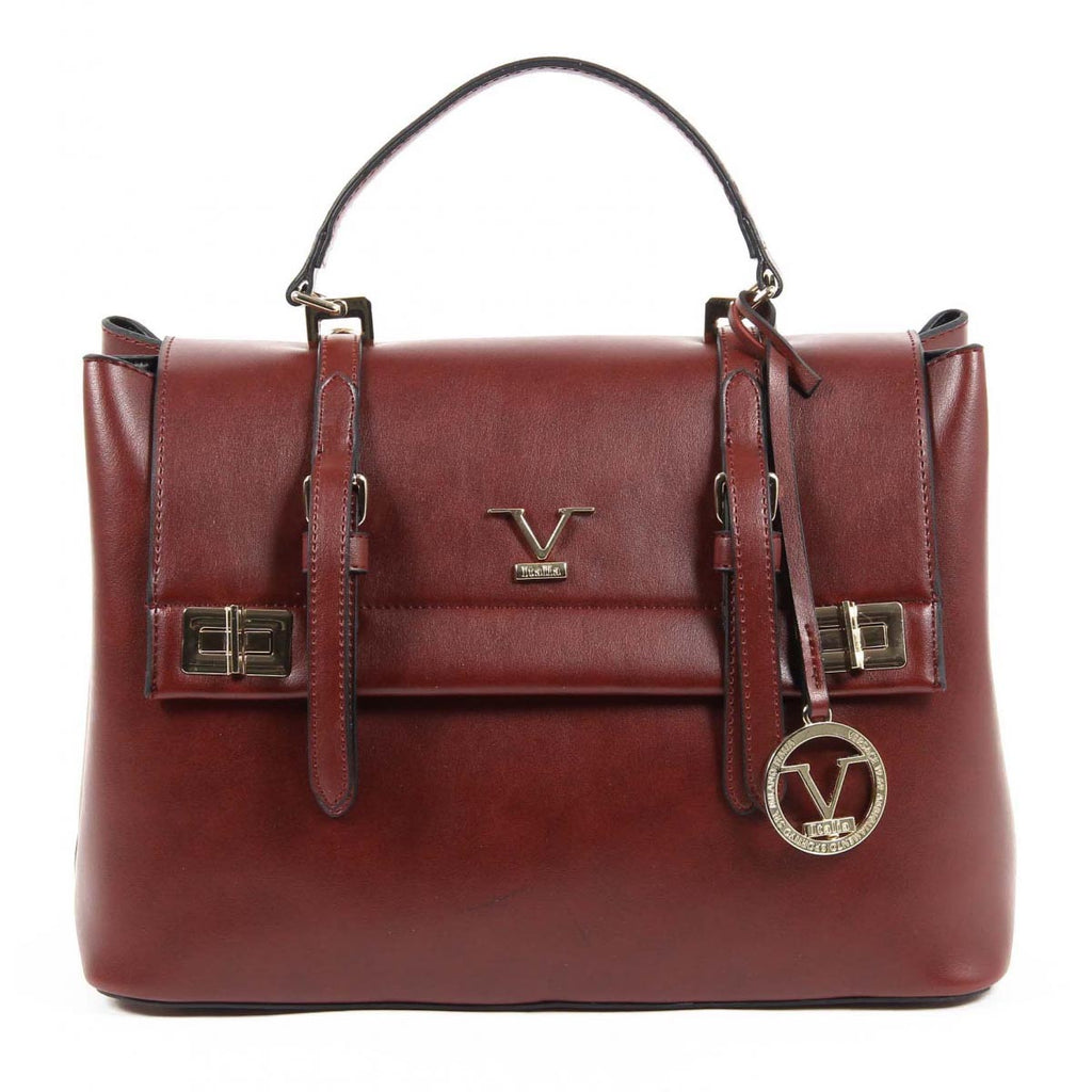 V 1969 Italia Borsa da donna VE017 CLARET RED