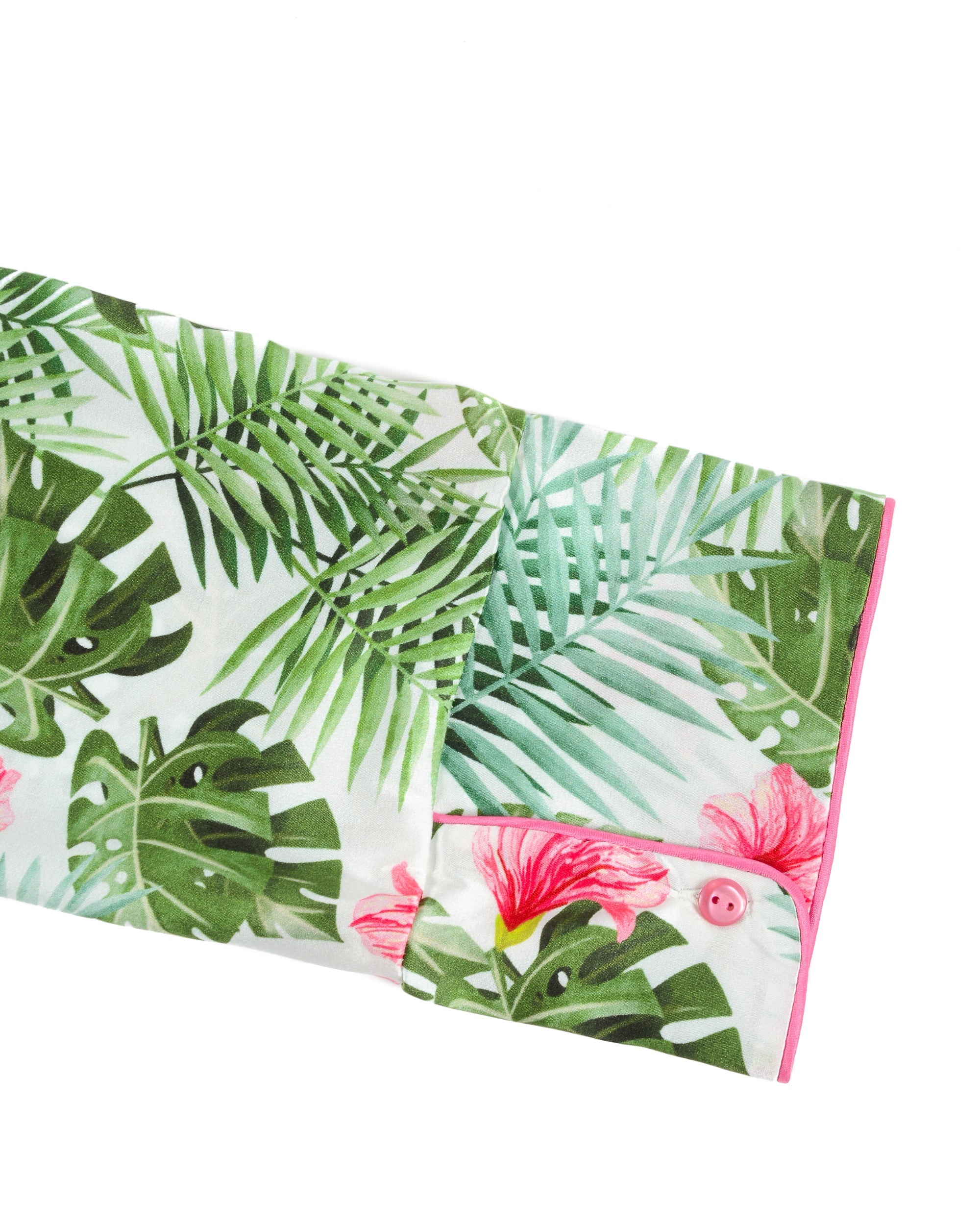 Pigiama con stampa di palme