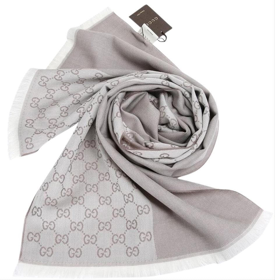 Gucci sciarpa uomo 40x180 beige