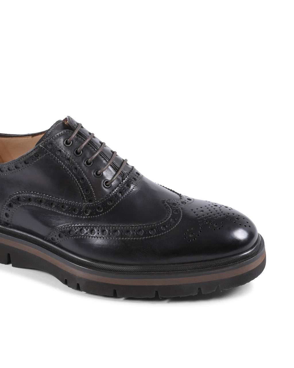 Scarpe Brogue da Uomo Dee Ocleppo EB129 VITELLO T MORO