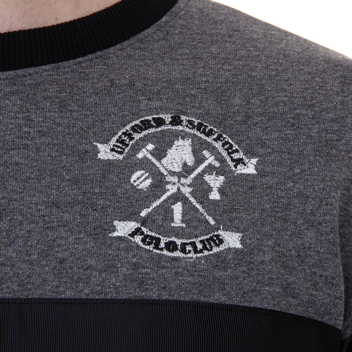 Maglione da uomo a maniche lunghe con scollo tondo Ufford & Suffolk Polo Club