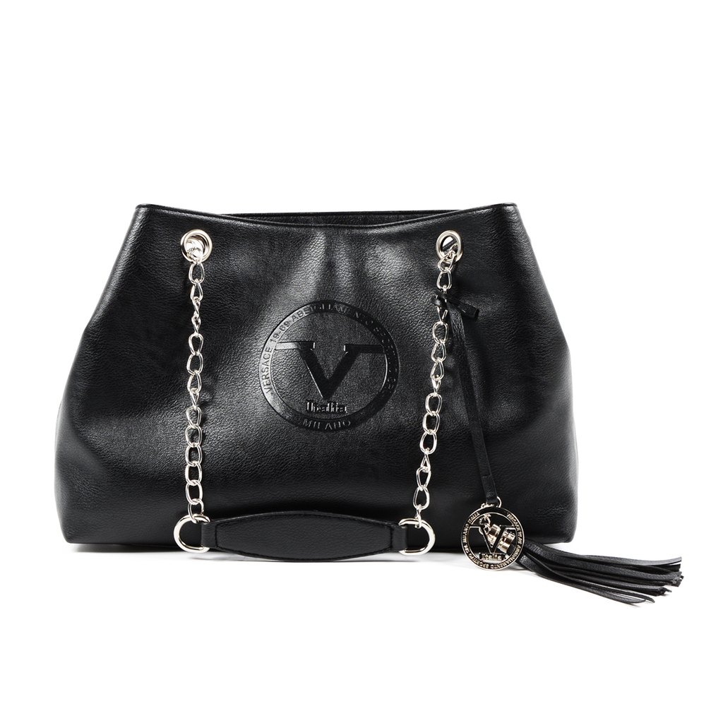 V 1969 Italia Borsa da donna nera MARION
