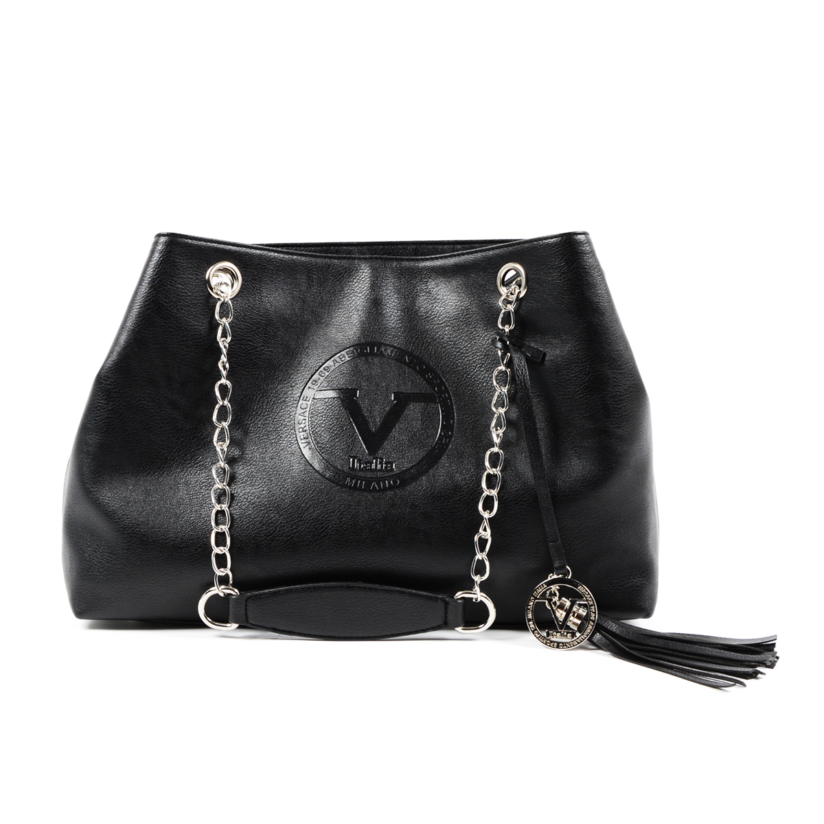 V 1969 Italia Borsa da donna nera MARION