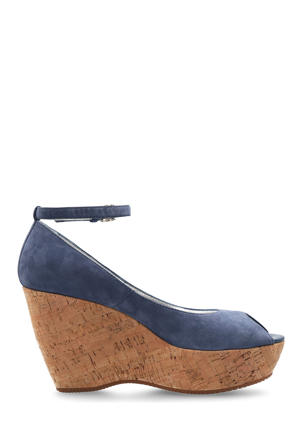 Hogan Sandalo con zeppa da donna Blu HXW2000I440CR0U822