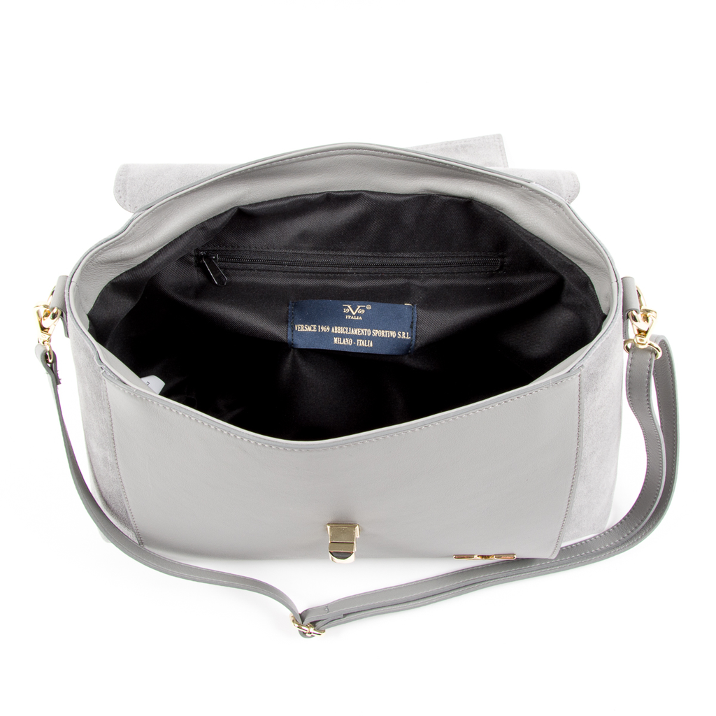 V 1969 Italia Borsa da donna grigia HOUSTON