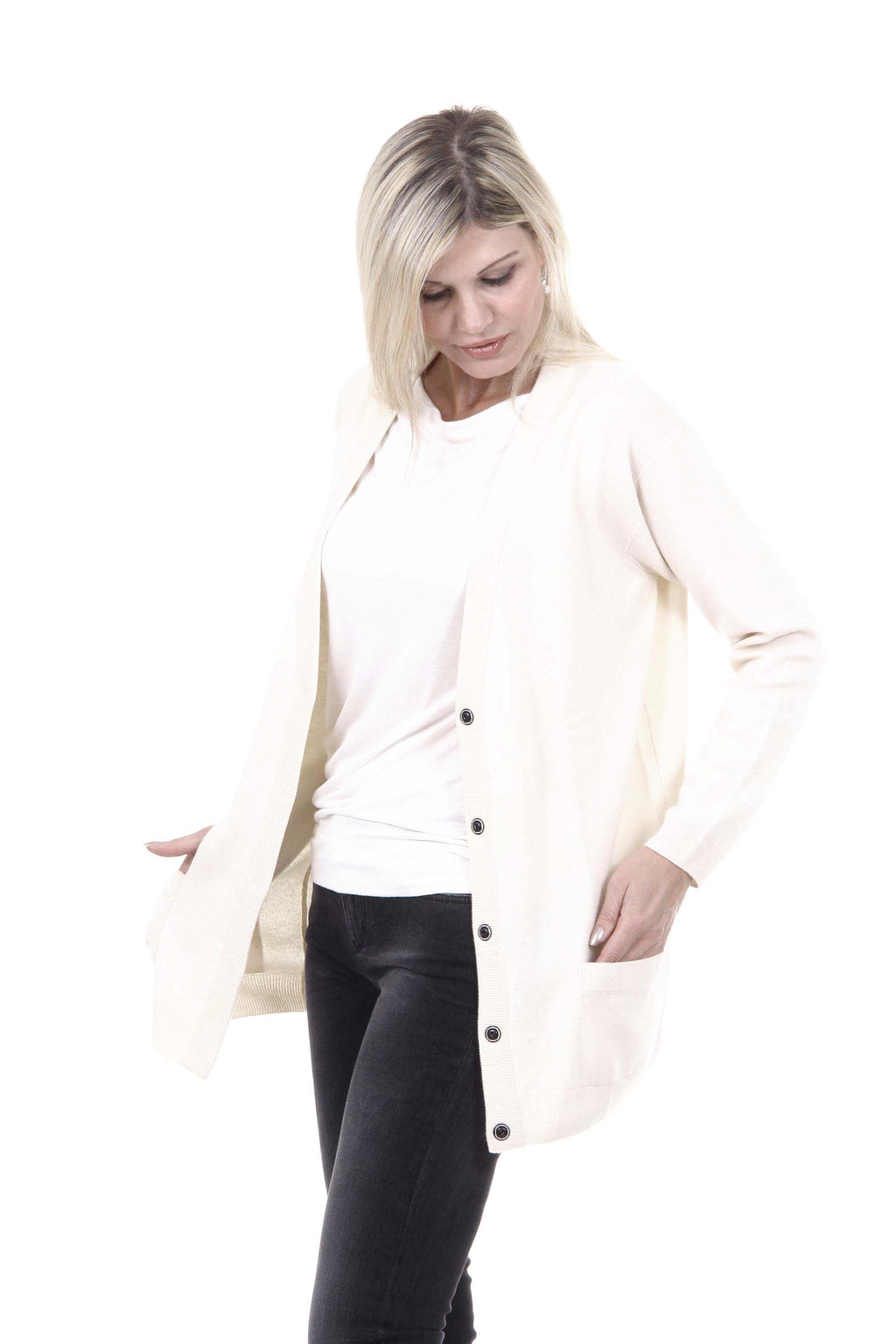 Bottega Veneta Cardigan da donna 336876 VS880 9902