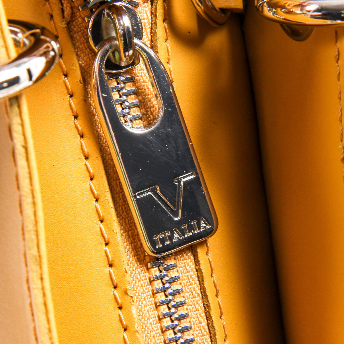V 1969 Italia Borsa da donna V004-S RUGA SENAPE