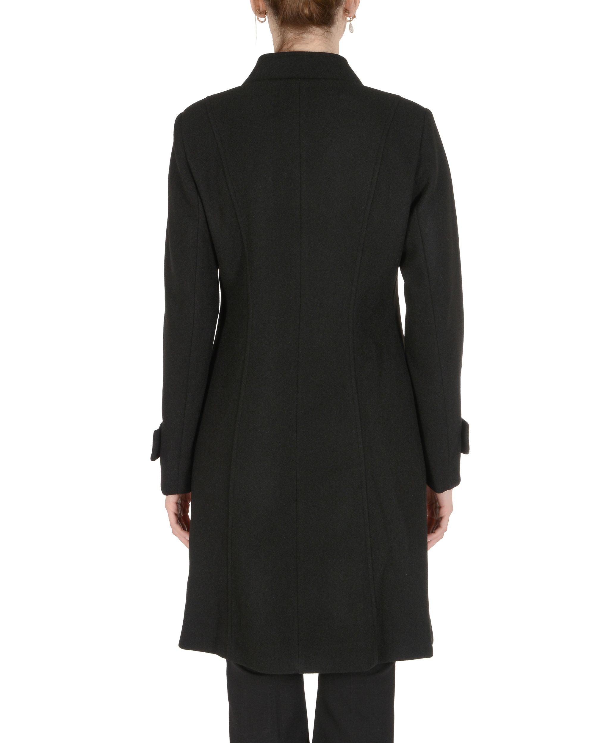 19V69 Italia Cappotto da donna nero ARMIE BLACK