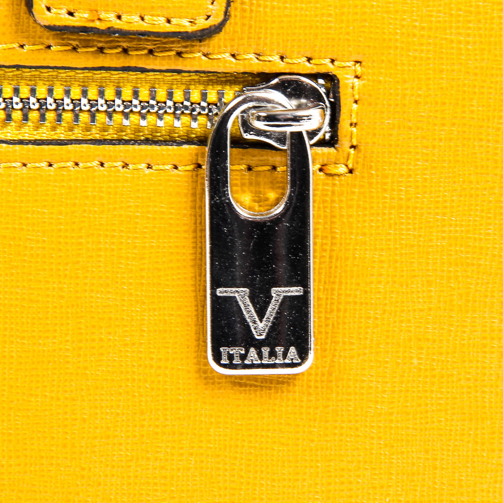 V 1969 Italia Borsa da donna V006-S SAFFIANO SENAPE