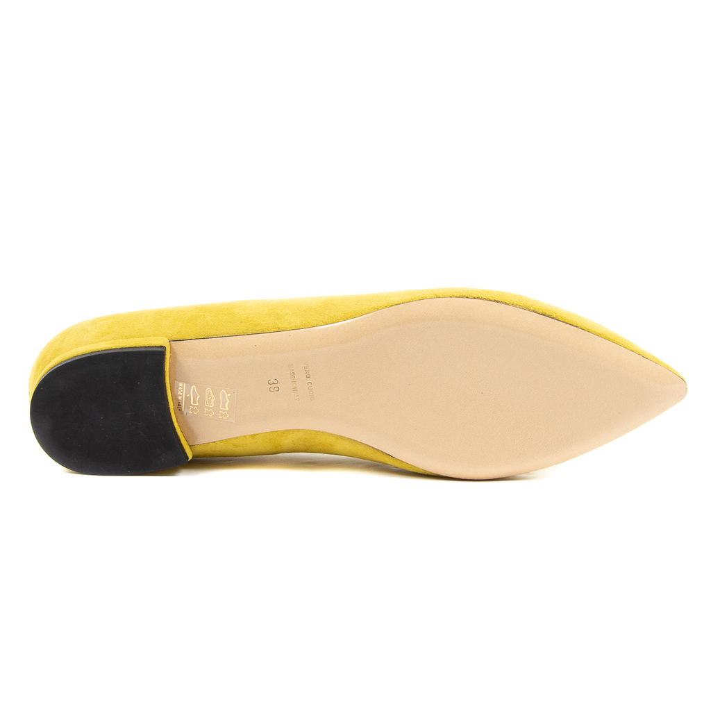V 1969 Italia Womens Ballerina Yellow JAZZY