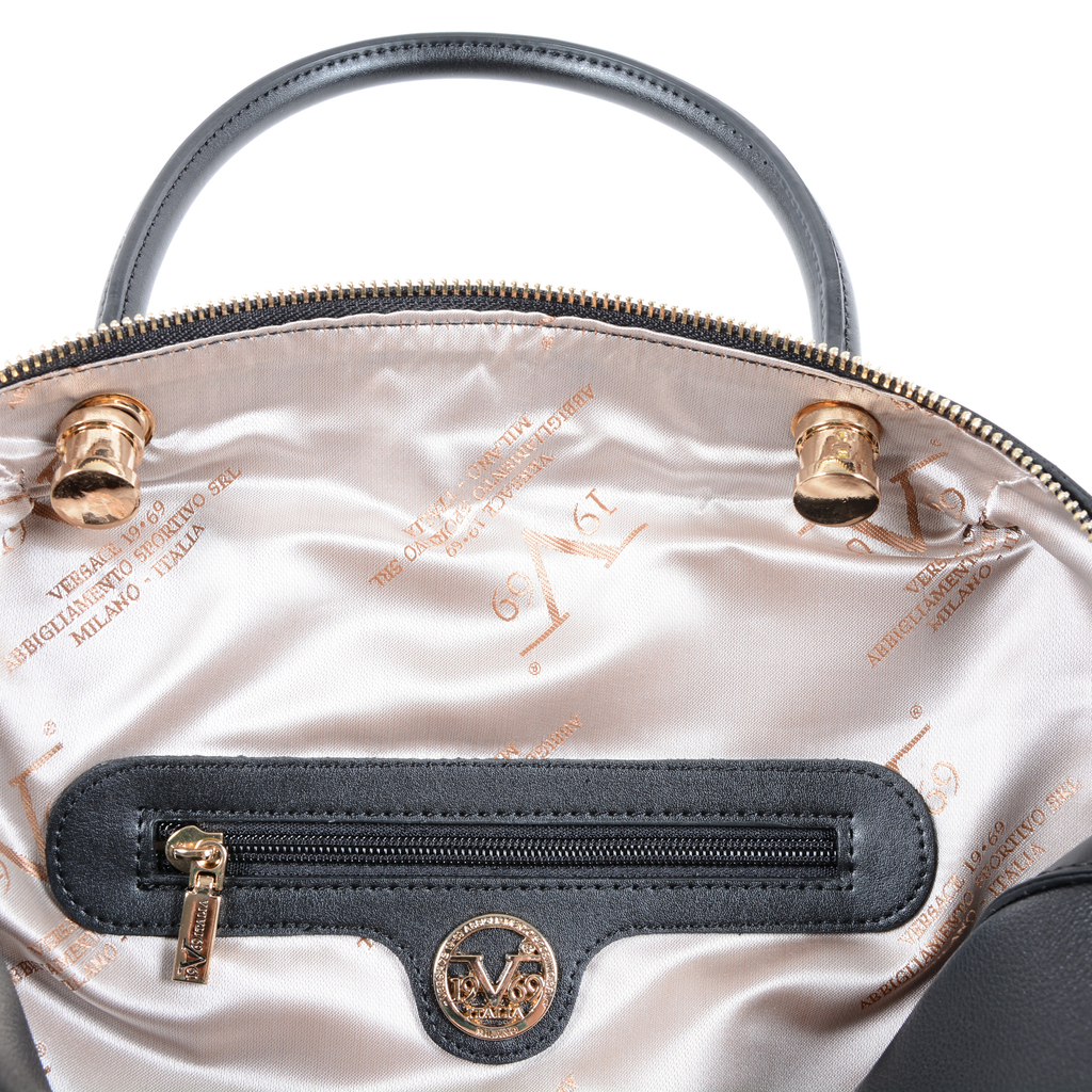 V 1969 Italia Borsa da donna nera TALLIN