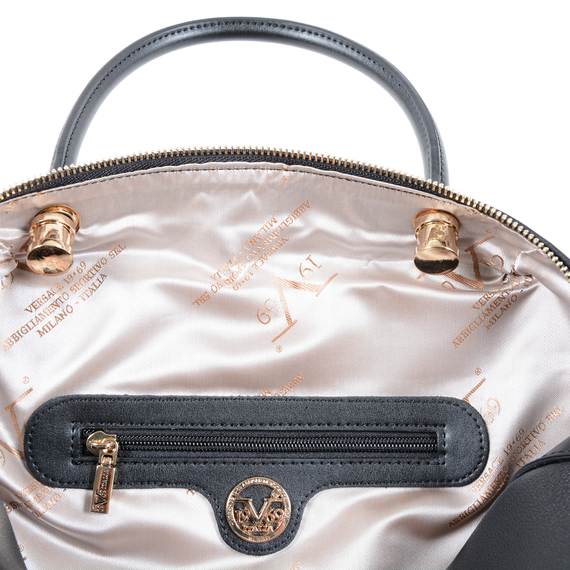 V 1969 Italia Borsa da donna nera TALLIN