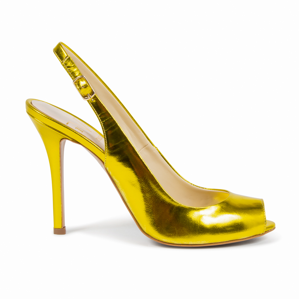 Sandalo Donna V1969 Italia Giallo 305 SPECCHIO GIALLO