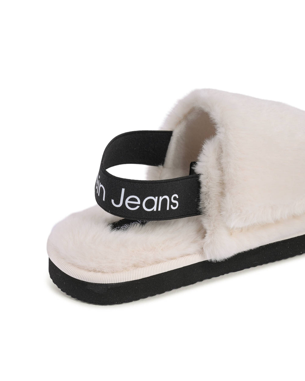 Ciabatte Calvin Klein da donna bianche YW0YW011580LA