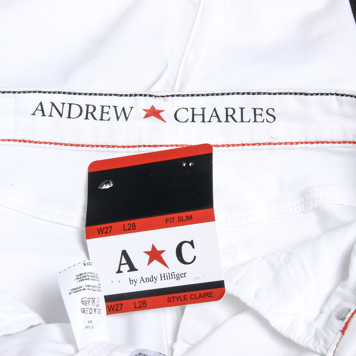 Pantaloni da donna Andrew Charles bianchi CLAIRE