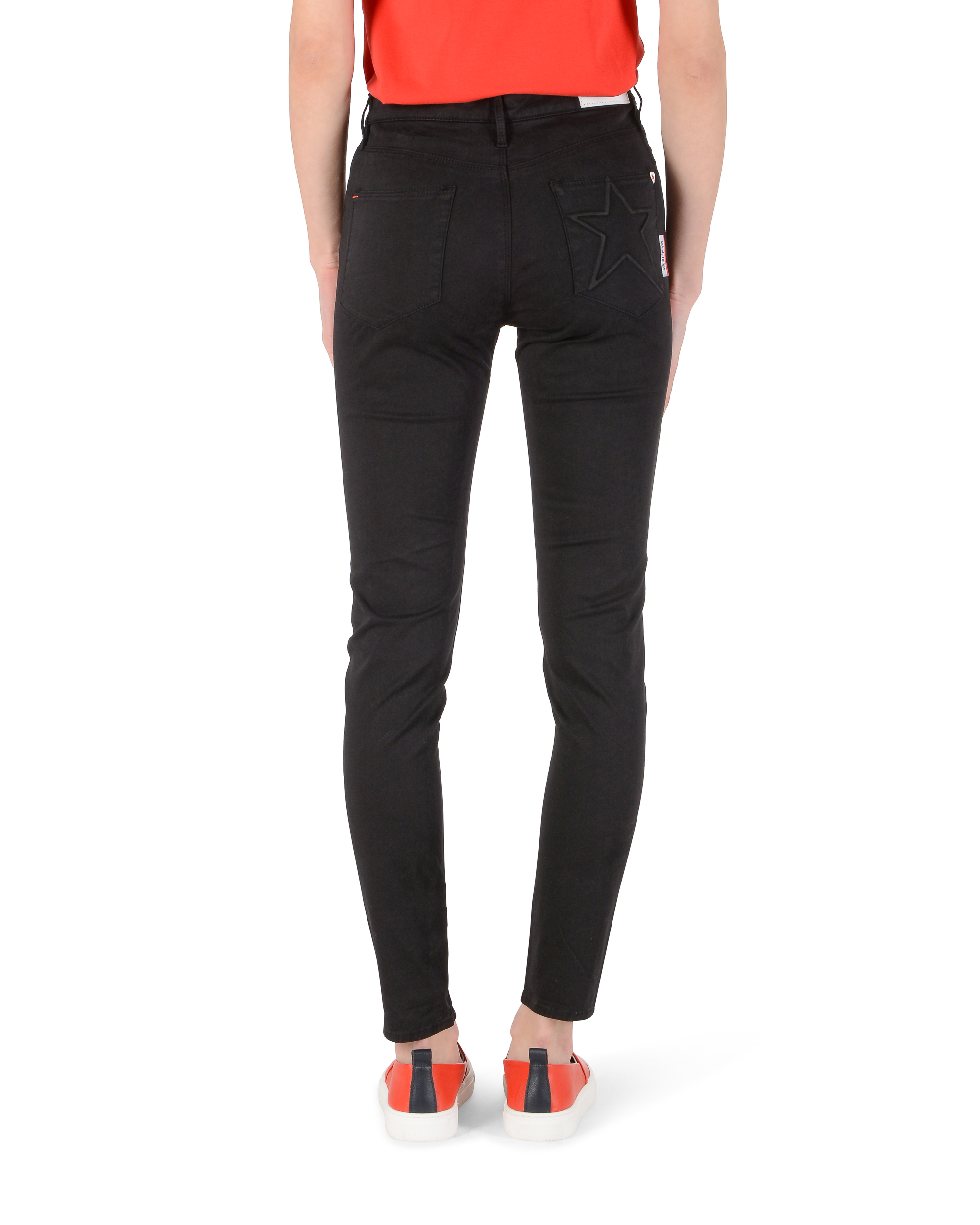 Pantaloni da donna Andrew Charles Slim Fit CLAIRE BLACK