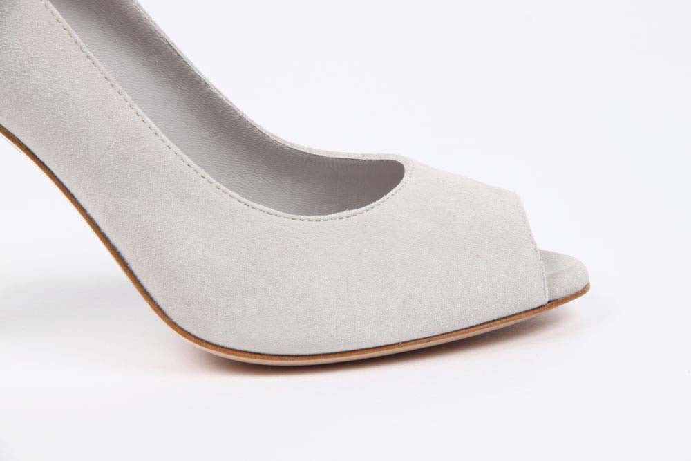 V 1969 Italia Womens Pump Open Toe 5606-VAL95 PE CA15ICE CAMOSCIO ICE