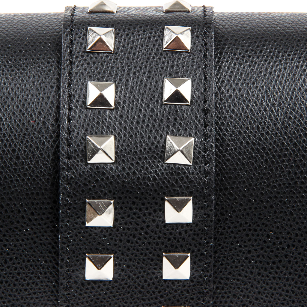 Borsa da donna V 1969 Italia V020-S PALMELLATO NERO