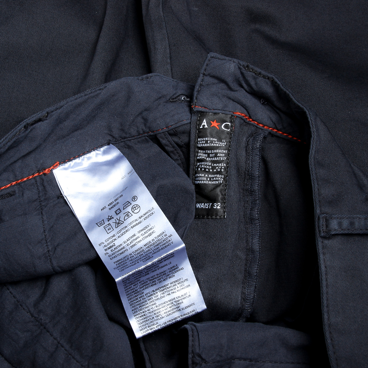 Andrew Charles Pantaloncini da uomo blu SADECK